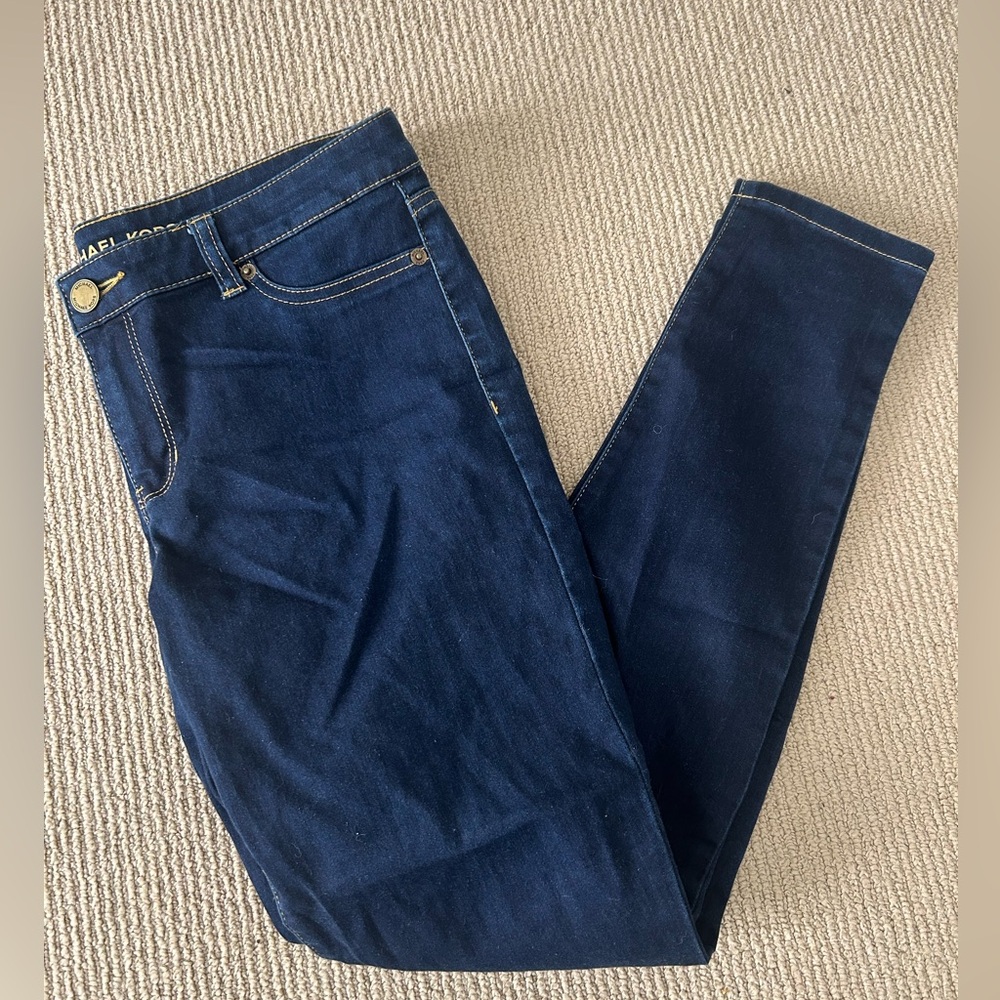 Michael Kors Dark Blue Skinny Jeans 8P
